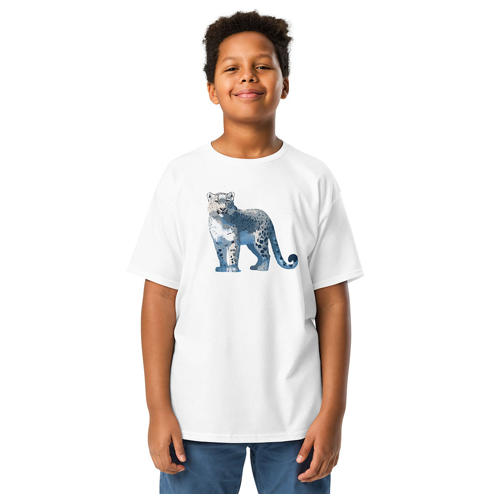 Thumbnail: Snow Leopard Youth Classic Tee