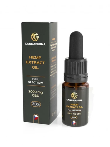 CBD Oil 20% Full Spectrum - THC 0.2 | Tnz ByCannapurna