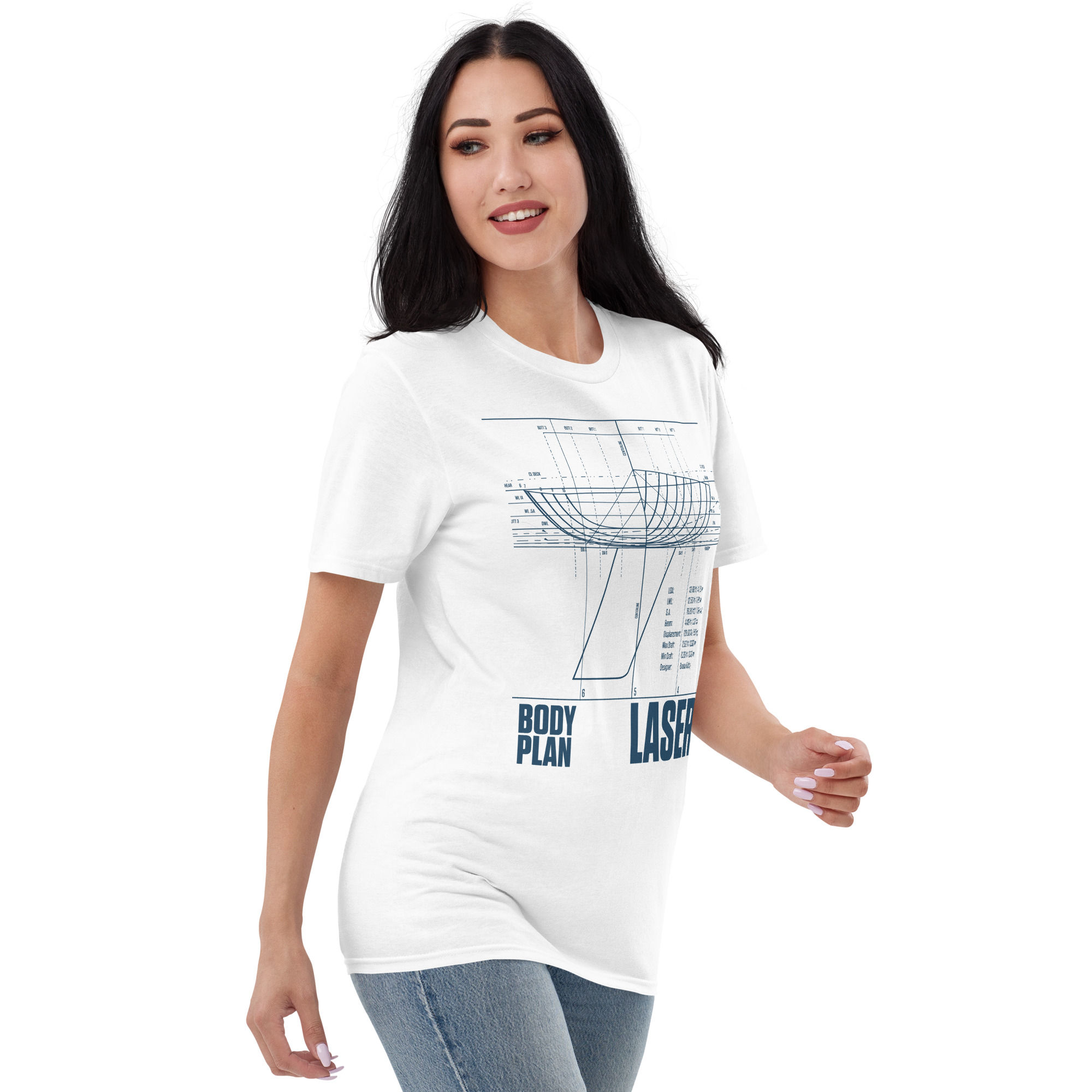 BODY PLAN-Laser Light Short-Sleeve T-Shirt