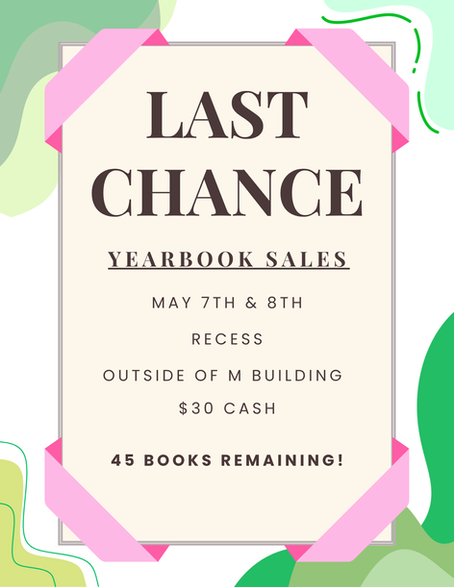 Yearbook Sales