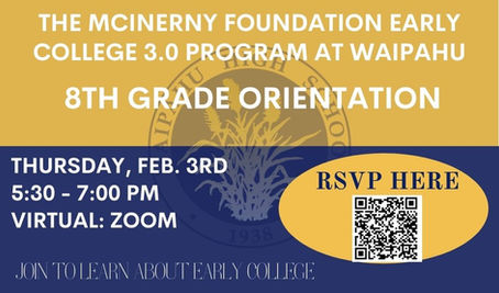 WHS Early College Information