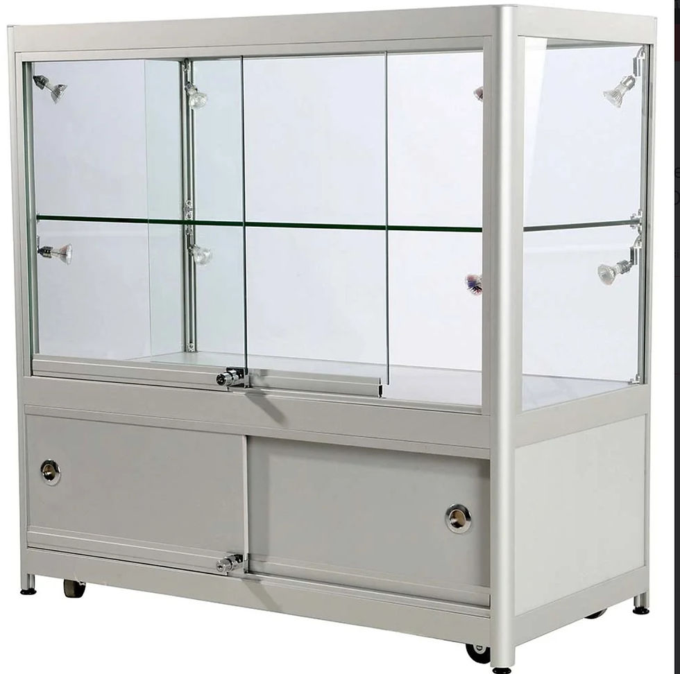 Miniaturbild: Vitrine Counter Duo mit Schrank inkl. LED