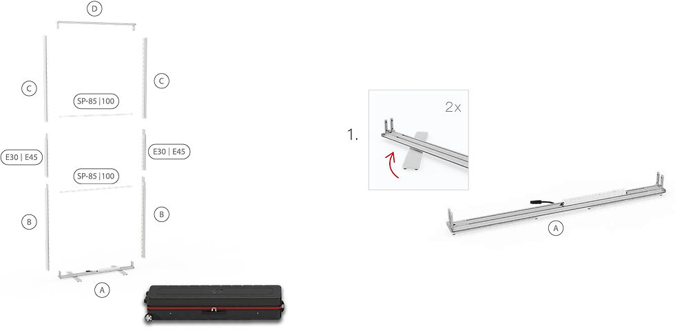 Miniaturbild: LED Leuchtdisplay LEDUP