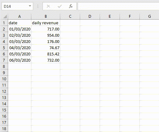 Currency formatting in Excel