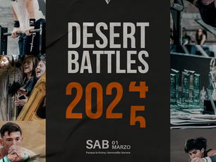 ¡YA TENEMOS FECHA PARA DESERT BATTLES 2025!