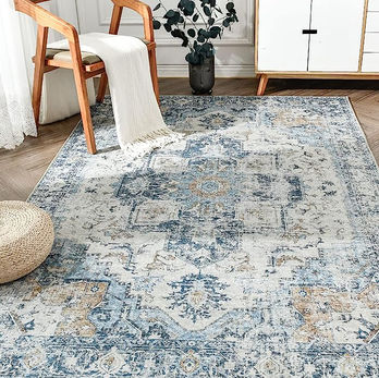 Beautiful rug in natural tones