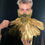 תמונה ממוזערת: Feather shoulder collar - GOLD