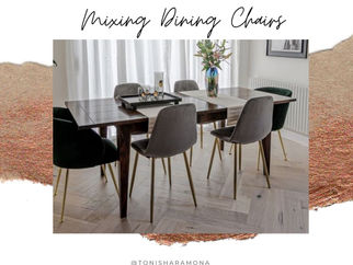 MIXING DINING CHAIRS
