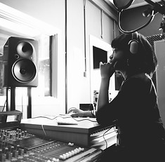 Woman in a Studio