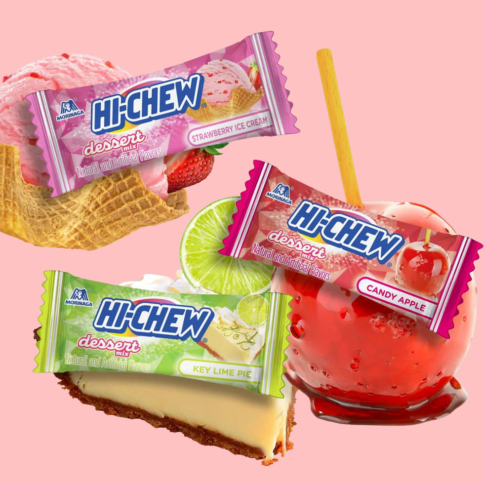 Thumbnail: HI-CHEW Dessert Mix assorted candy wrappers with multiple flavor options
