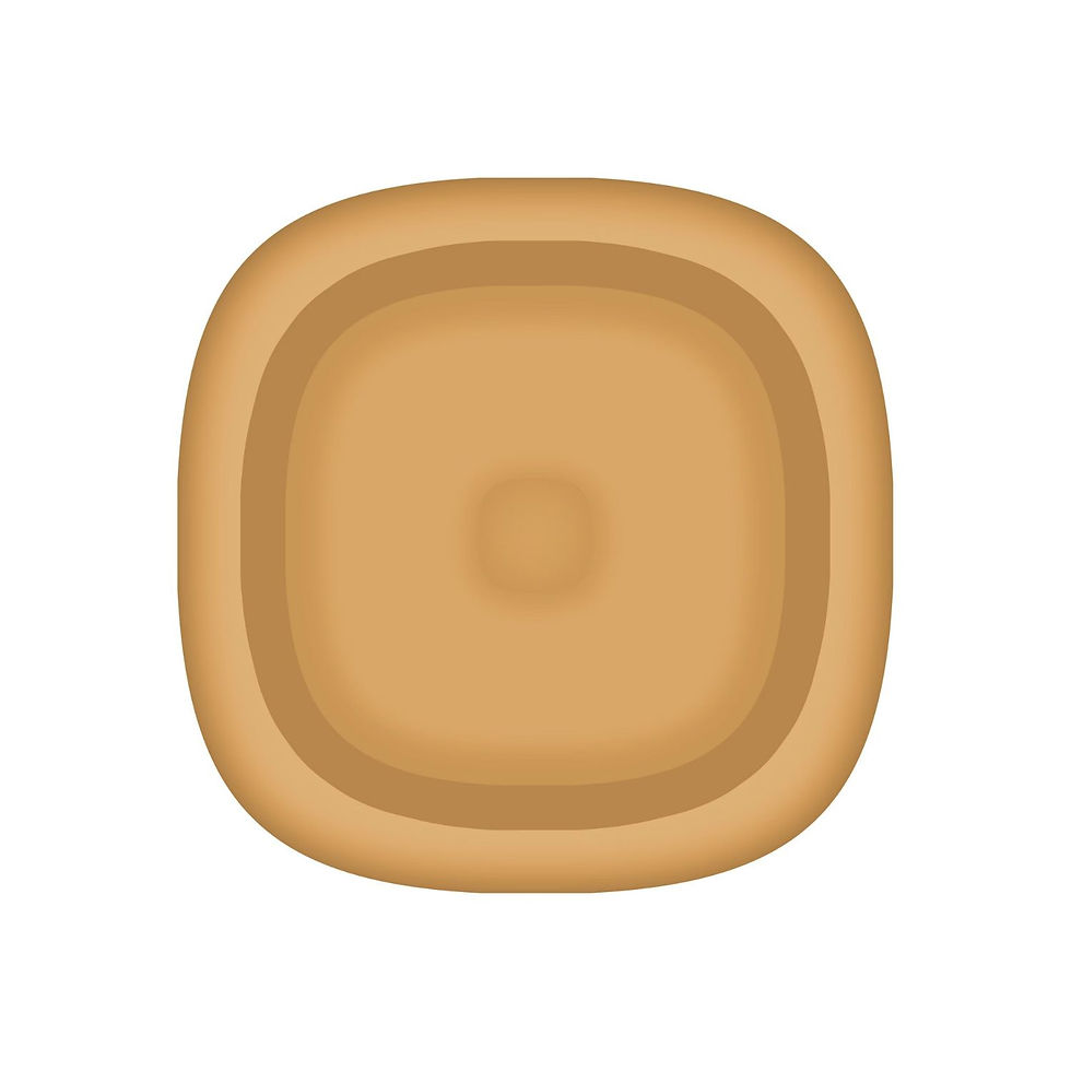 Thumbnail: Starbucks Frappuccino glass bottle bottom view showing base of bottle