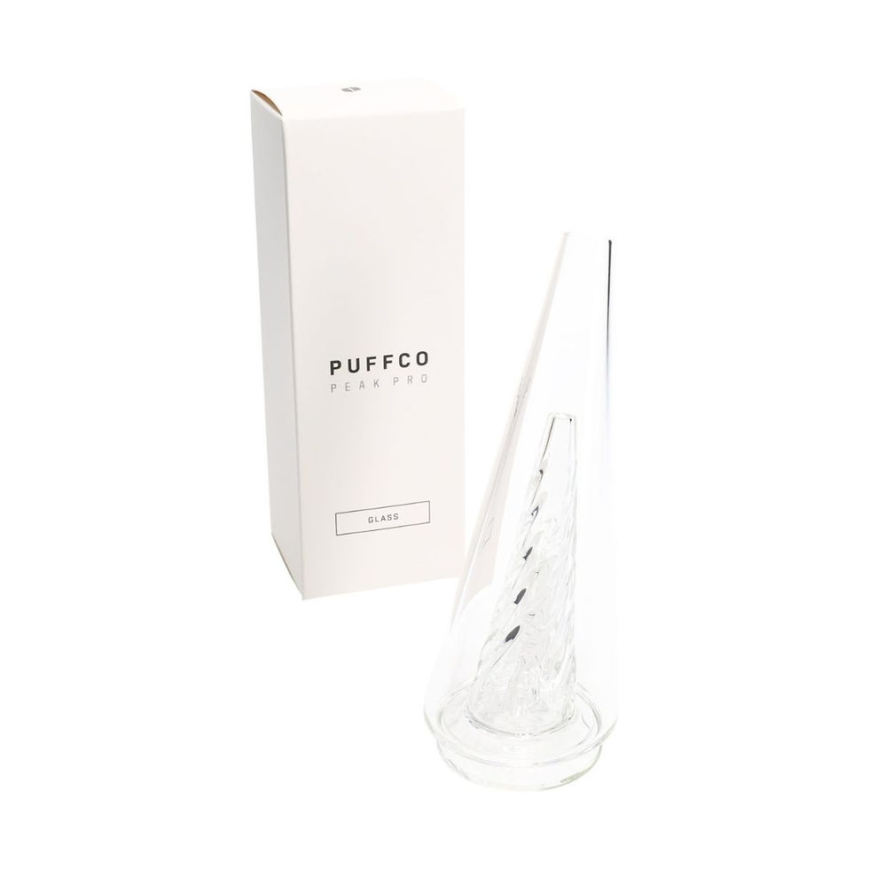 Puffco Peak Pro Glass 2.0 replacement top with retail box