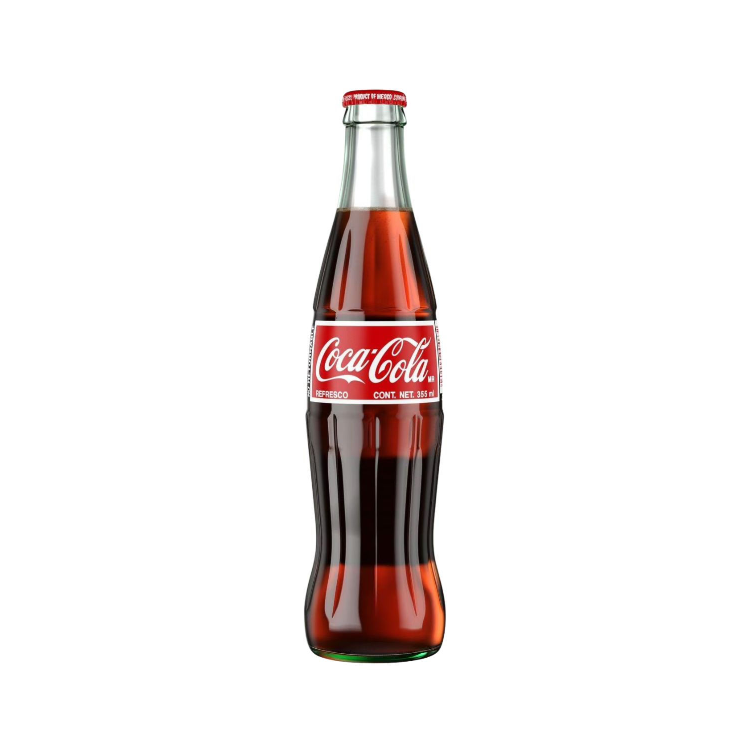 Coca-Cola Fiesta soda 12 oz glass bottle Mexican import soft drink