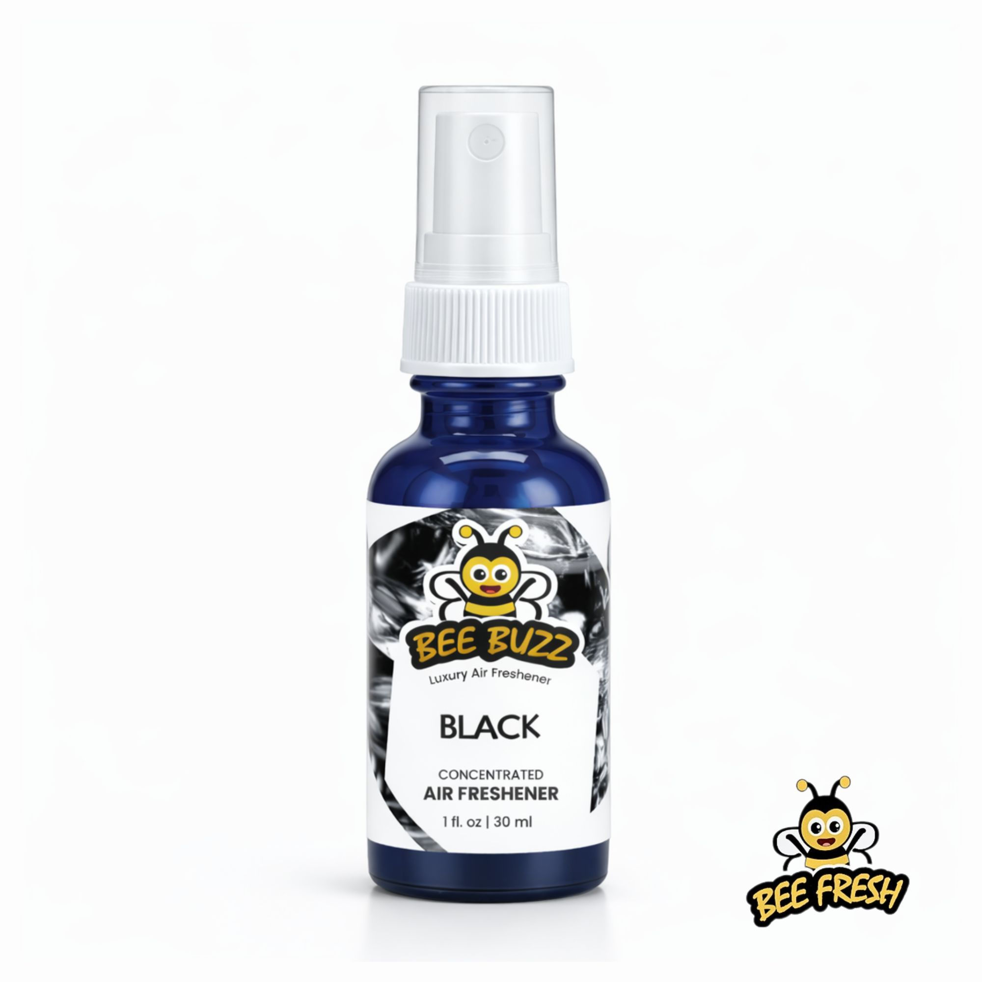 Bee Fresh black scented concentrated air freshener spray bottle 30ml