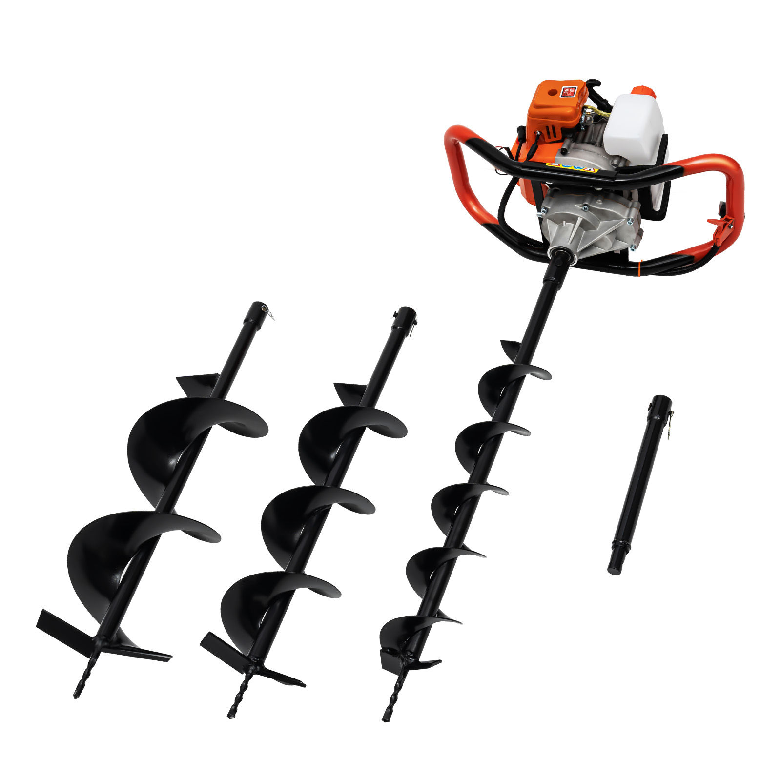 52CC/71CC Gas Powered Post Hole Digger Earth Auger Digging Machine Fence Ground