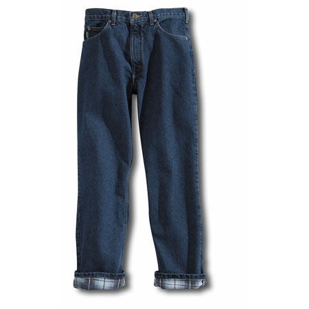 Carhartt BD4942-M Relaxed-Fit Straight-Leg Jean / Flannel-Lined