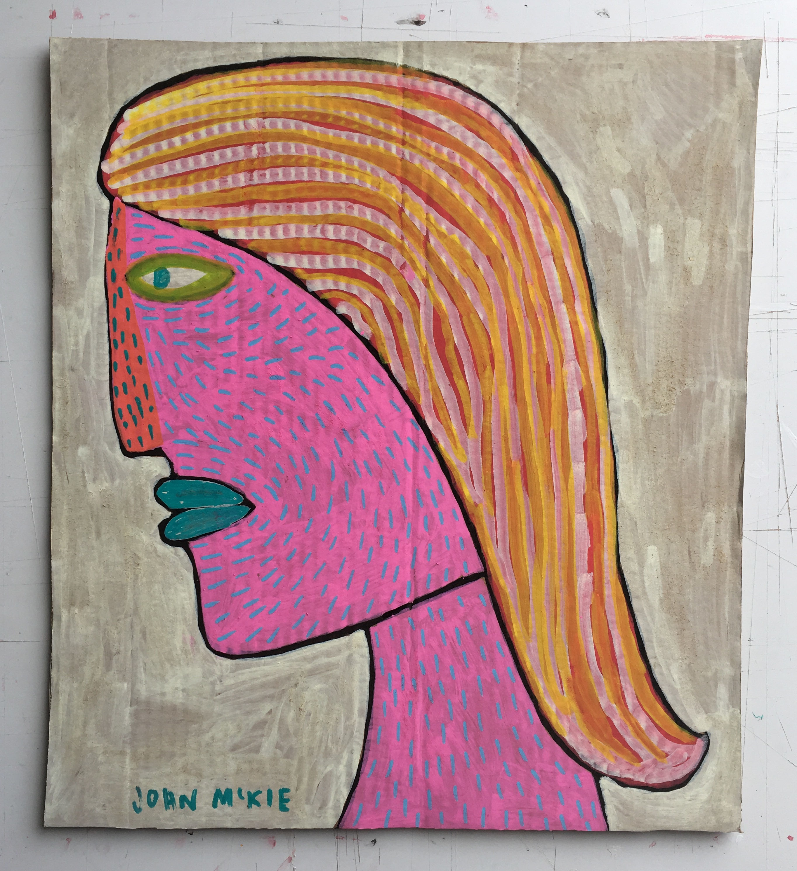 Woman’s Head.