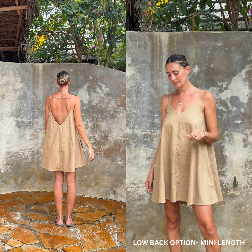 Thumbnail: Mona Dress- Digital PDF Sewing Pattern