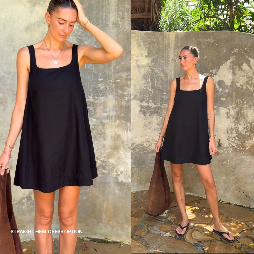 Thumbnail: Winnie Top/Dress- Digital PDF Sewing pattern