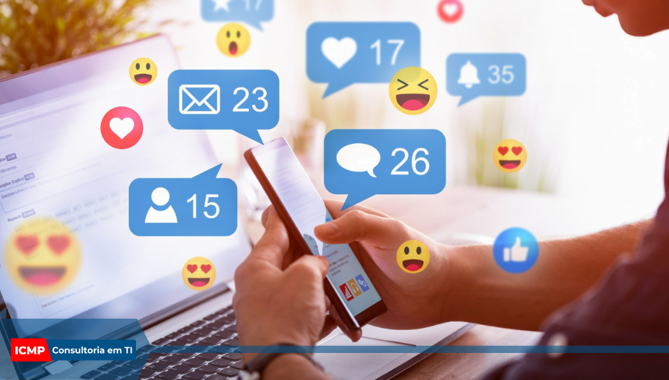 Uso de redes sociais no ambiente de trabalho