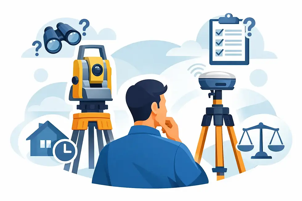 Quando alugar equipamentos topográficos?