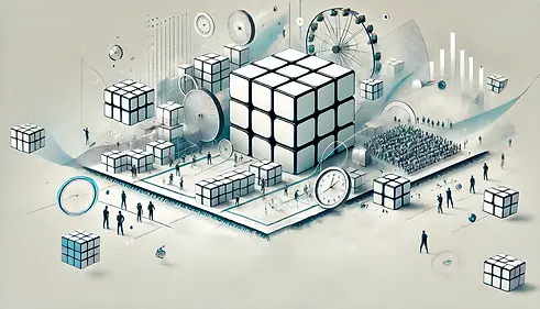 DALL·E 2024-10-28 20.44.30 - A clean, minimalistic illustration for a background section t