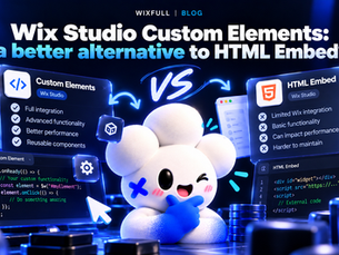Wix Studio Custom Elements: A Better Alternative to HTML Embed?