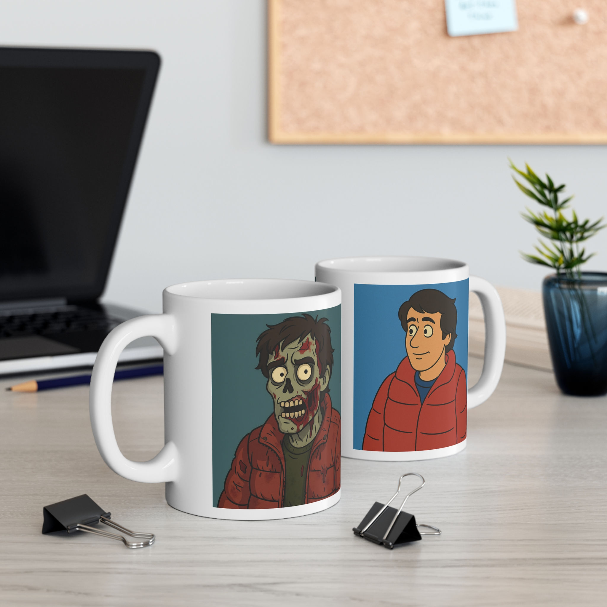 Carton Jack and David mug