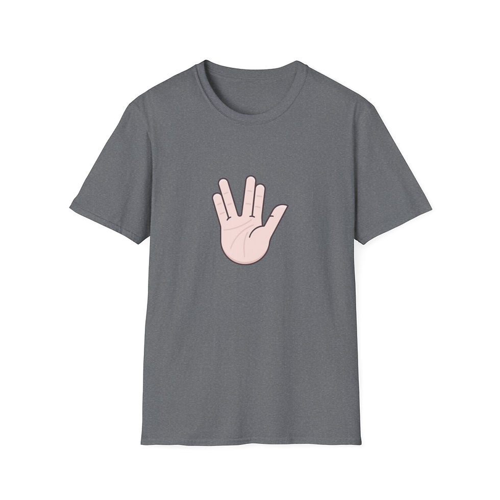 Thumbnail: Vulcan Greeting TShirt for Star Trek Fans