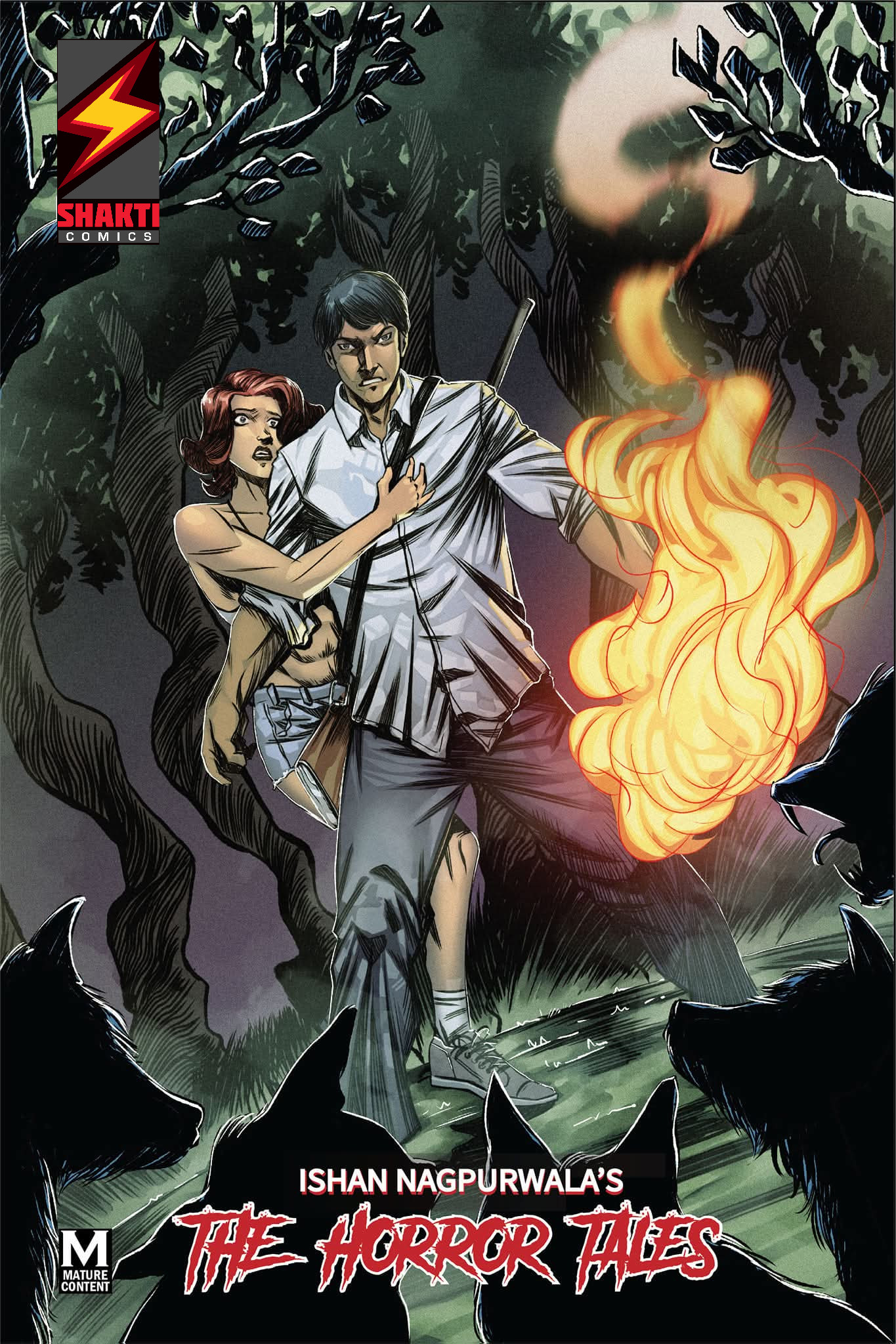 The Horror Tales English comic cover