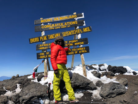 It’s not just for Comic Relief! Kilimanjaro.