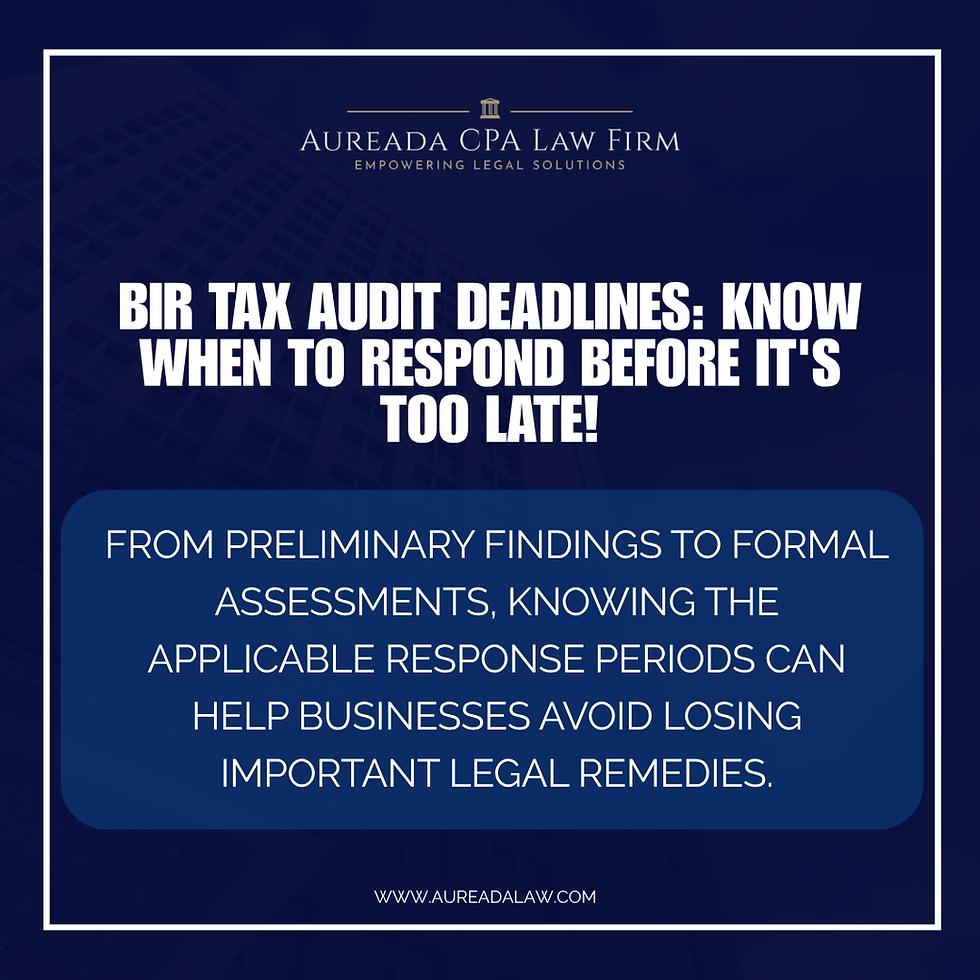 BIR Tax Audit Process in the Philippines: From Letter of Authority (LOA) to Final Assessment