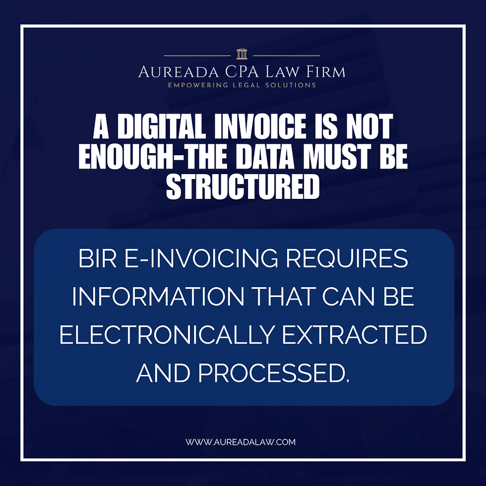 What Is Structured Invoice Data and Why Does the BIR Require It? A Simple Guide for Businesses