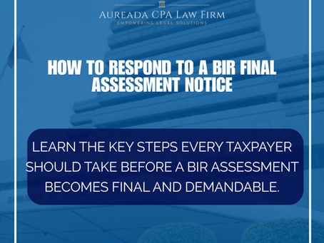 How to Respond to a BIR FAN: Legal Options and Strategic Defense Steps