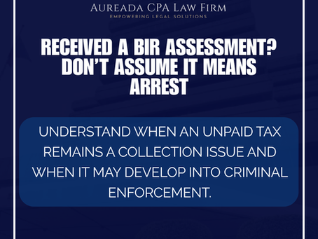 Can You Be Arrested for Unpaid Taxes in the Philippines? Legal Reality Explained
