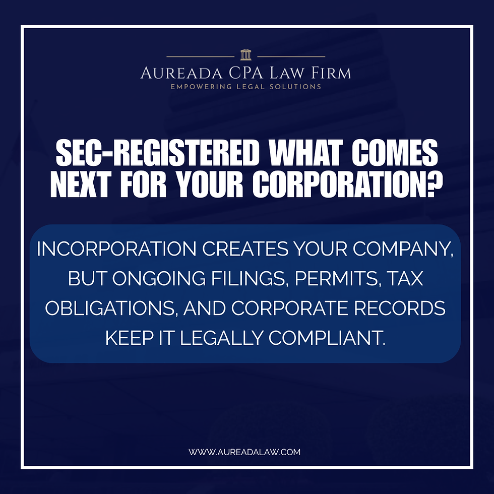 Why Your SEC Certificate Is Only the Beginning of Corporate Compliance