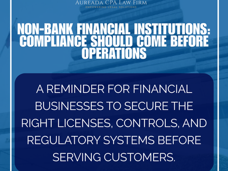 Regulatory Requirements for Non-Bank Financial Institutions in the Philippines: Compliance Guide for NBFIs