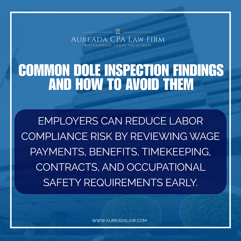 How to Prepare for a DOLE Labor Inspection