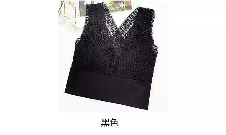 Thumbnail: 性感V領蕾絲美背乳膠內衣