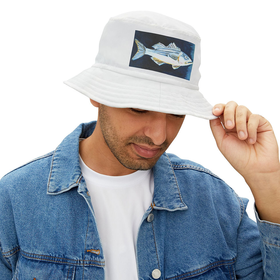 Thumbnail: Fishing Bucket Hat, Outdoor Gear, Unique Gift for Anglers