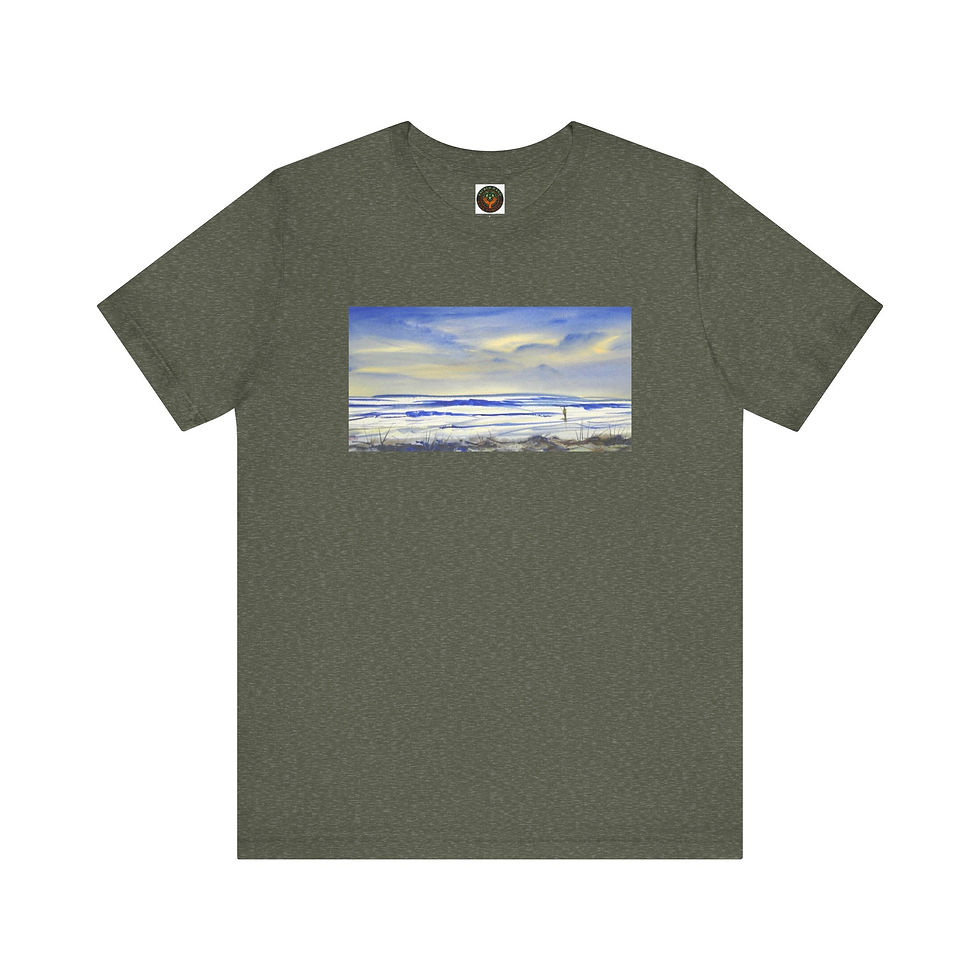 Thumbnail: Seagrass At Sunset, Relaxed Style, Comfy T-Shirt