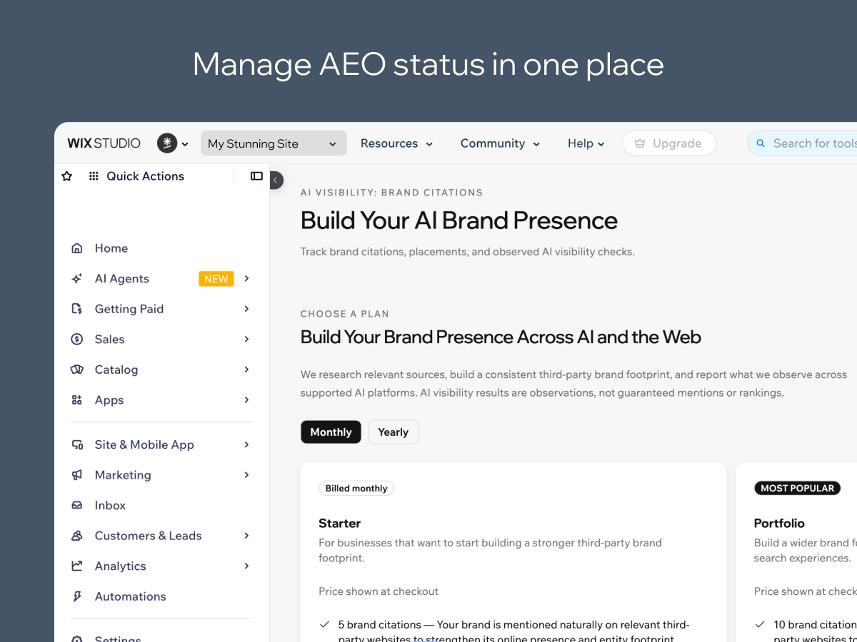 AI Visibility: Brand Citations screenshot 2