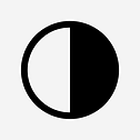 Full Site Black and White Only icon
