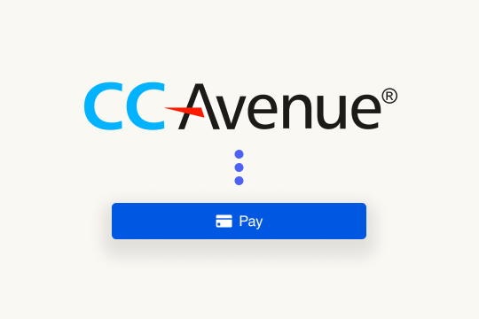 CCAvenue Pay Button banner