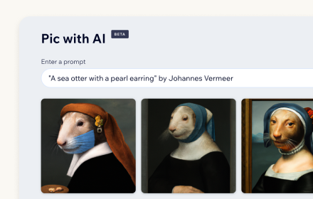 Pic: AI Photos & Art with GPT4 banner