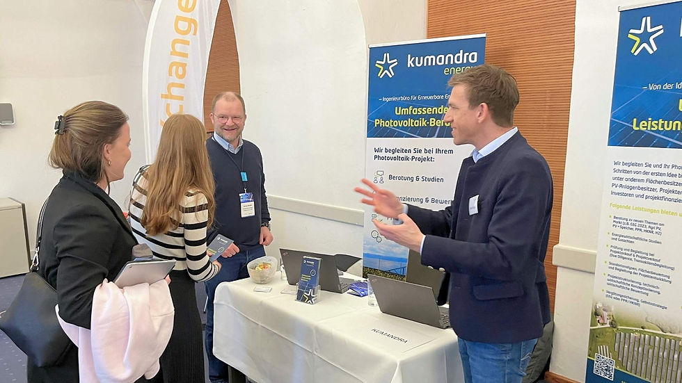Kumandra Energy beim PV‑Symposium 2025 im Kloster Banz im Austausch über Photovoltaik, Innovationen und Energiewende