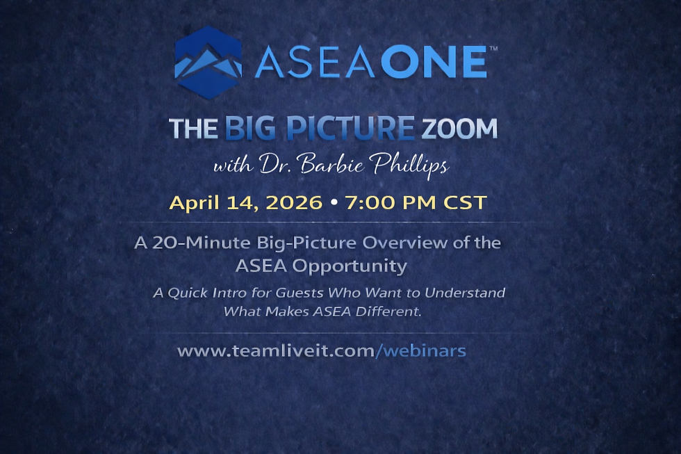 Big Picture Zoom with Dr. Barbie Phillips
