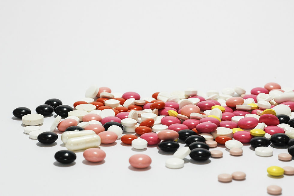 Multicolored Pills