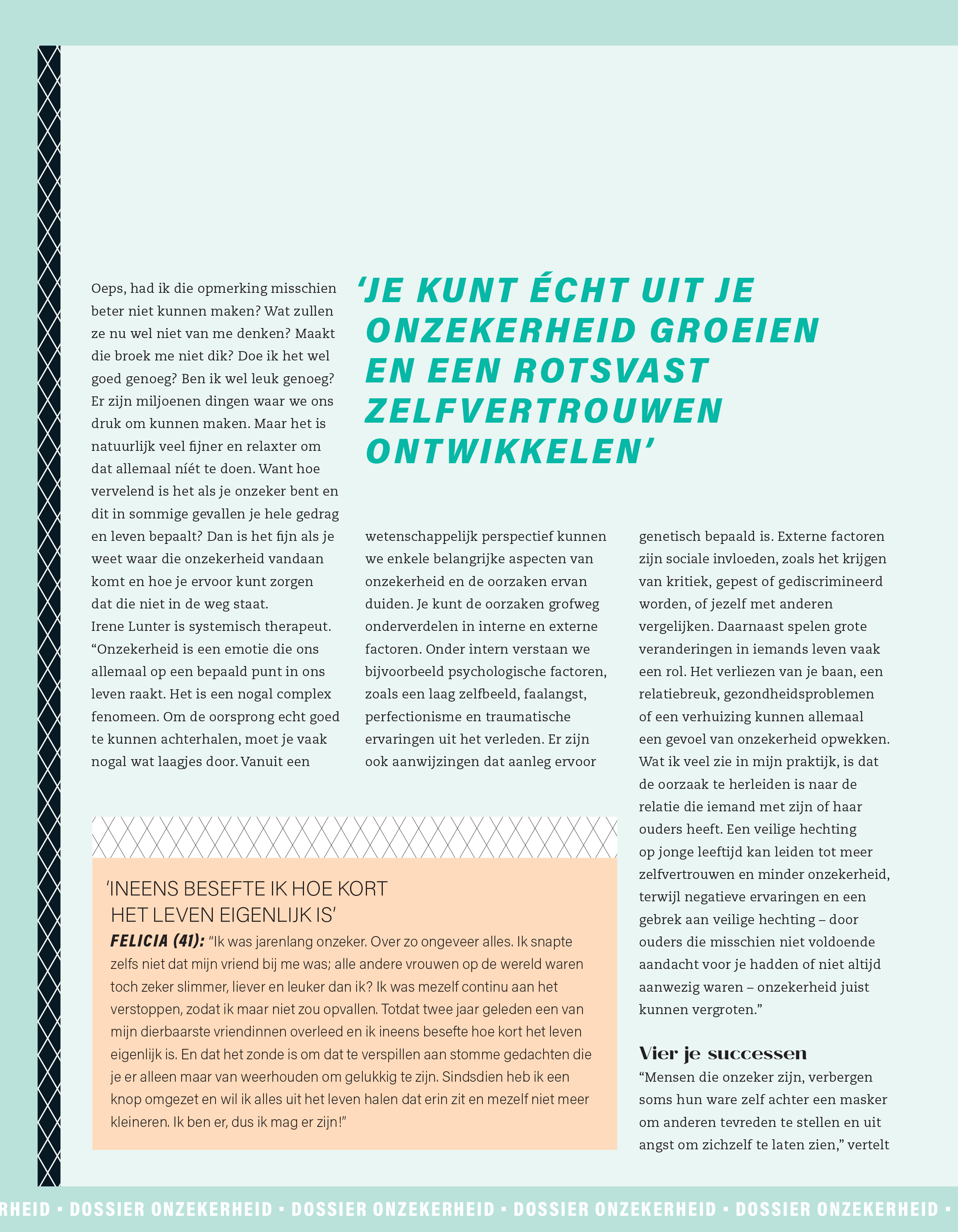 Zelfvertrouwen vergroten, Hoe ga je om met onzekerheid, Tips bij het vergroten van zelfvertrouwen, Zelfvertrouwen coach Amsterdam, Irene Lunter