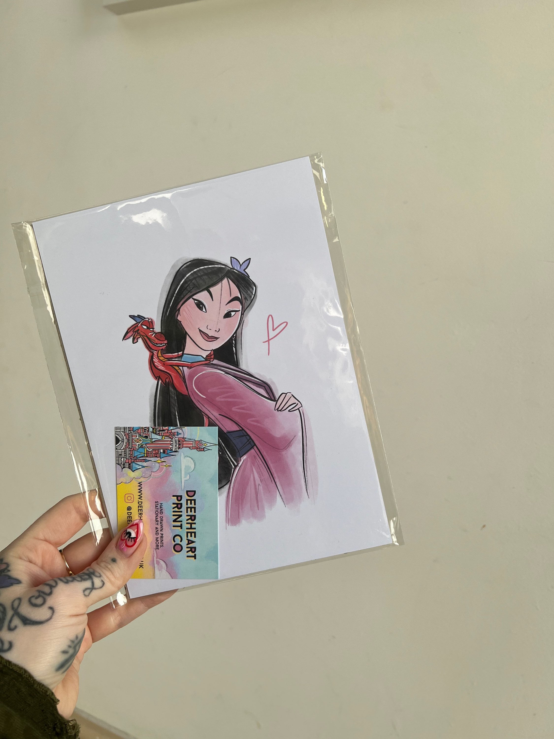 Princess A5 prints - see options